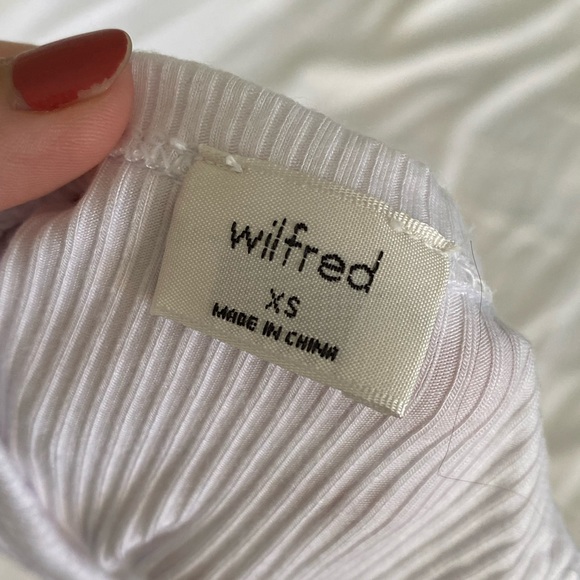 Wilfred White Tank Top (Size: XS) - Picture 2 of 2